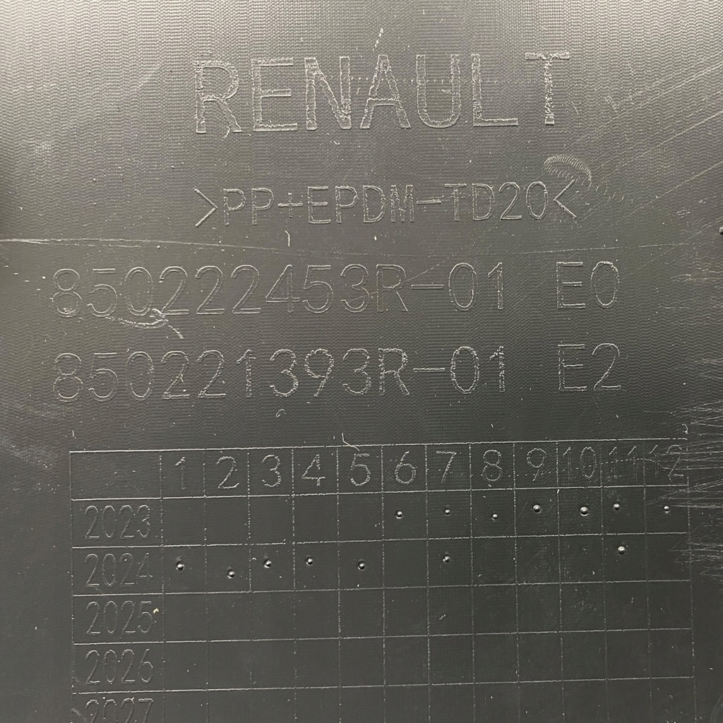 фото №12, Nowa оригінальний номер накладка бампер задня dacia spring ev 850222453r 850233643r