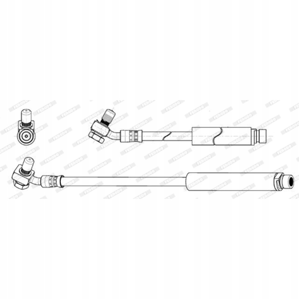 Купити Шланг ham. задній discovery iii iv range rover i