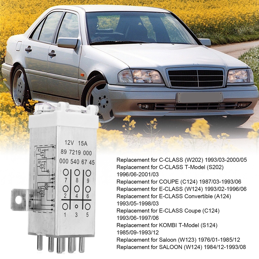 фото №10, Реле захисний przed przeciążeniem 0005406745 dla coupe c124