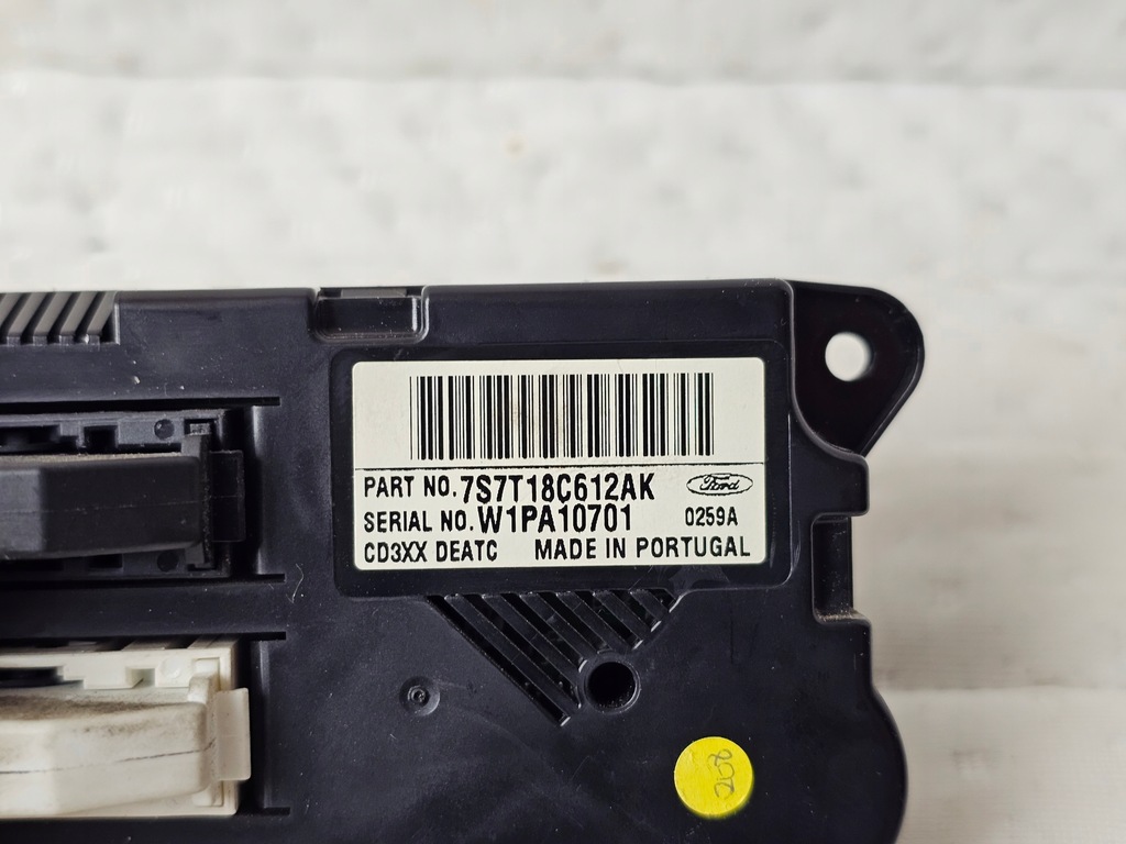 фото №6, Перемикач панель кондиціонера обдув ford mondeo mk4 galaxy 7s7t18c612ak