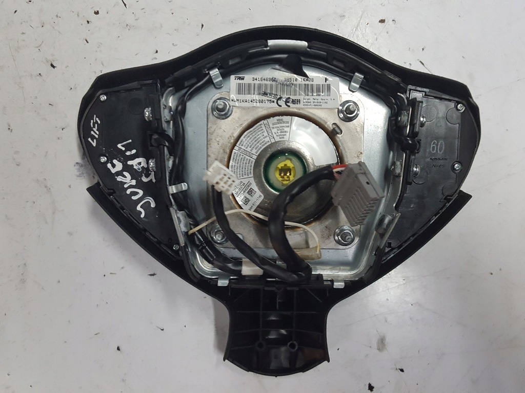 фото №5, Nissan juke i f15 lift 14-19r подушка подушка безопасности водителя 985101k1bb