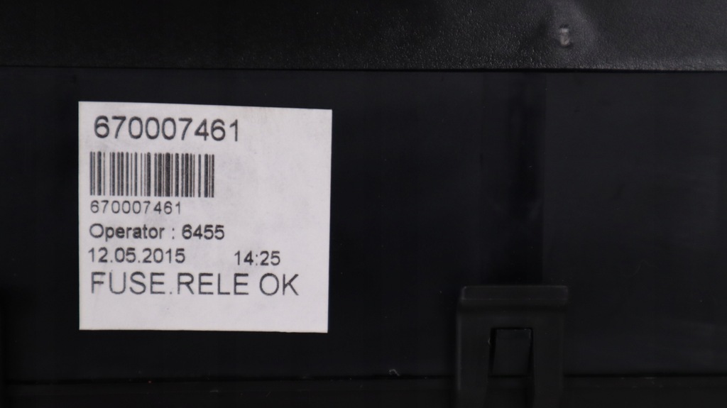 фото №6, Maserati ghibli 3.0 d 14- коробка предохранителей 670007461