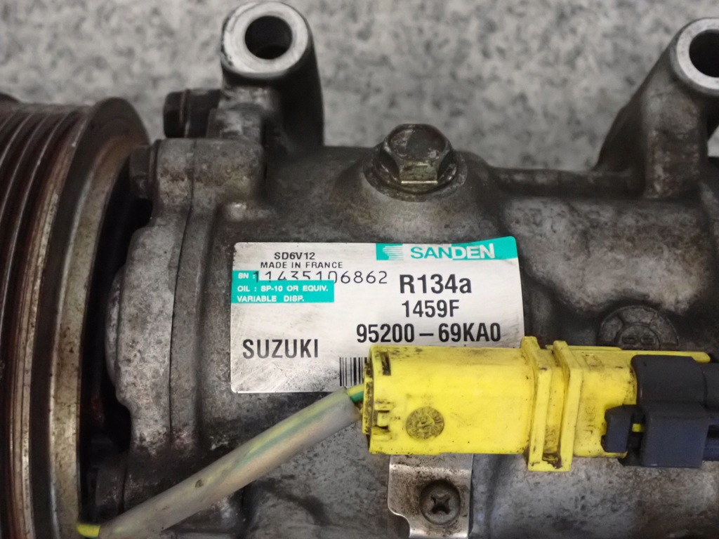 фото №5, Suzuki sx4 06-13 1.6d компресор кондиціонера
