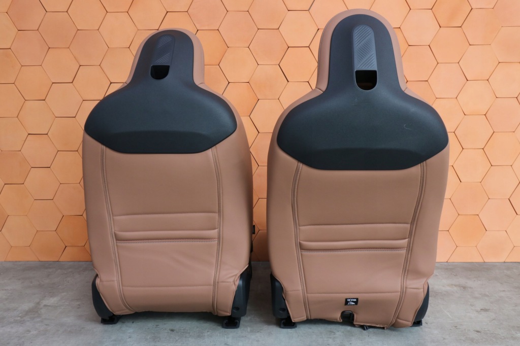 фото №16, Mini u25 countryman салон сидіння заднє сидіння обшивки тунель jcw vescin коричневий