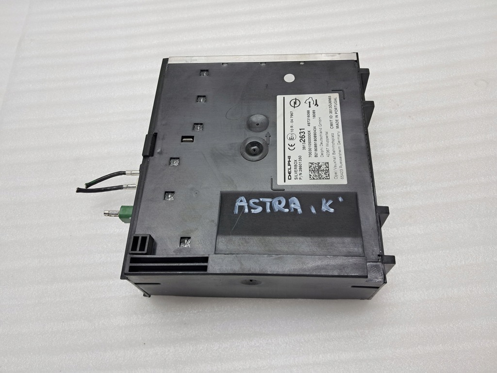 фото №1, Opel astra k v блок управления модуль навигации радио 39132631