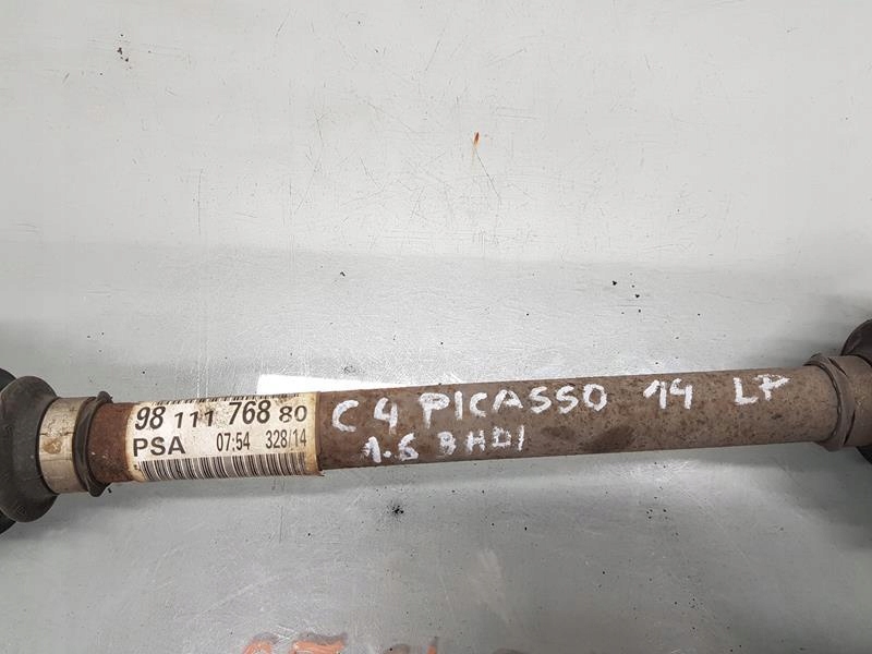 фото №2, Приводной вал левая citroen c4 picasso ii 1.6 bhdi