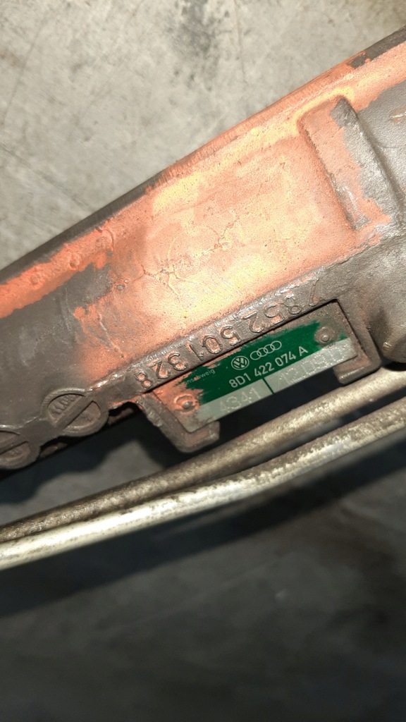 фото №7, Трансмиссия рулевая 8d1422074a audi a4 b5