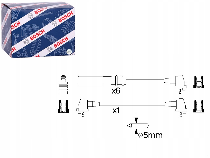 фото №1, Набір трубопровід запалювання bosch 986 356 937