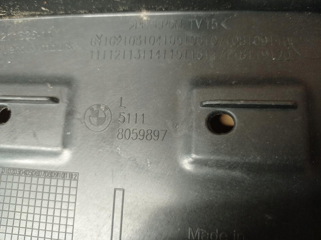 фото №7, Кронштейн протитуманної фари підсилювач ліва bmw f48 m-paki