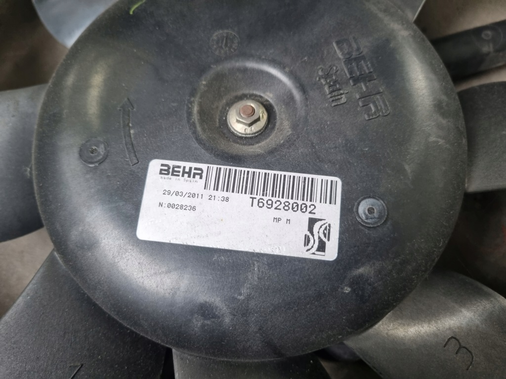 фото №3, Alfa romeo giulietta 1.4 t вентилятор корпус