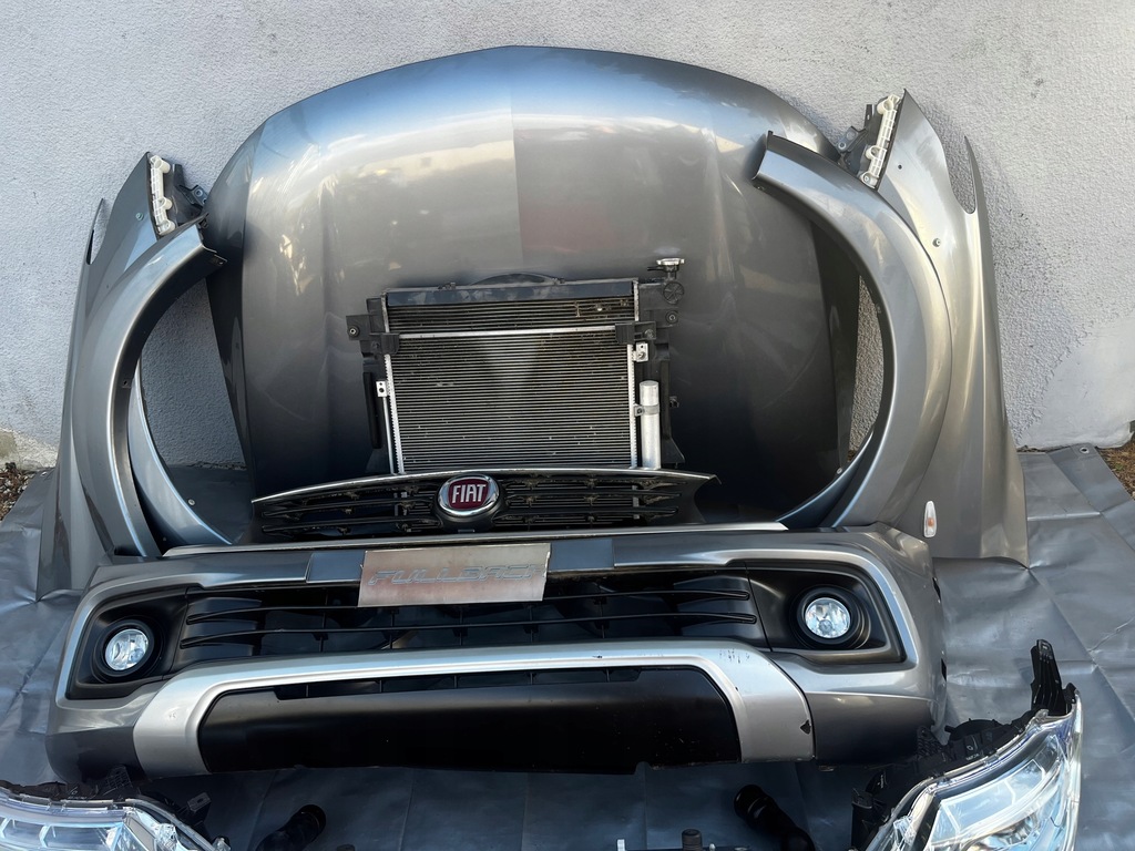 фото №9, Fiat fullback бампер капот pas радиатор лампы крылья