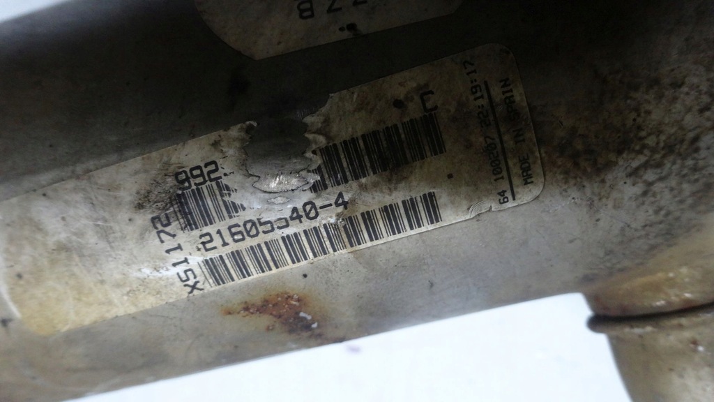 фото №5, Land rover discovery 2.7 11r 190km 216045523 21605540-4 радиатор выхлопных газов