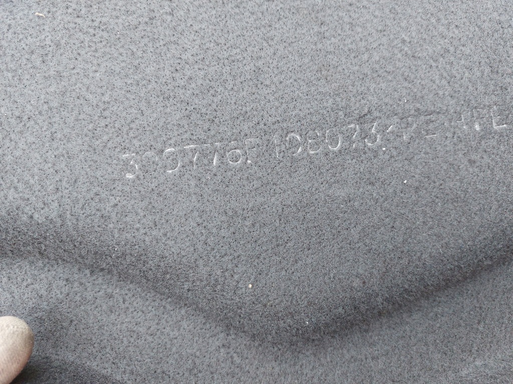 фото №4, Полиця багажника renault clio iii hb