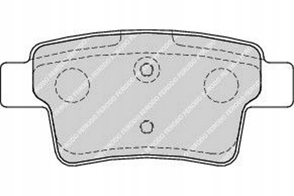 фото №1, Ferodo тормозные колодки тормозные citroen c4 grand picasso i