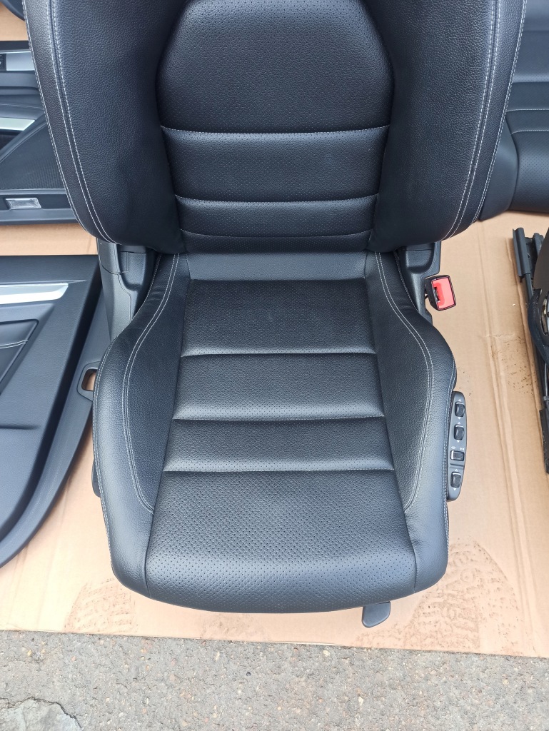 Сидіння заднє сидіння салон шкіра mercedes e-klasa w207 coupe lift amg 16r підігрів Зі Шроту