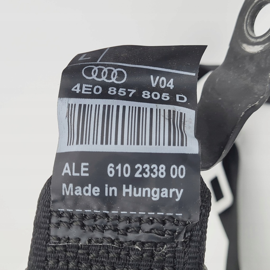 фото №5, Audi a8 d3 lift pas безопасности задний задняя левый