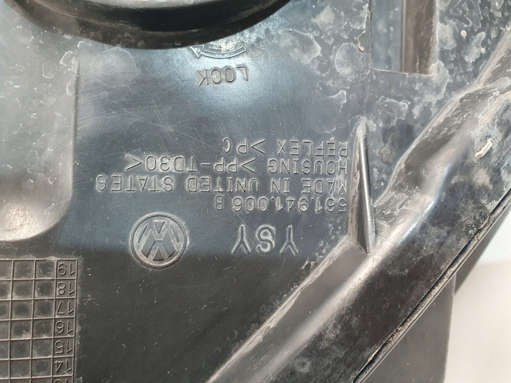 фото №10, Vw passat b7 usa 11-16 фара лампа правая передняя перед