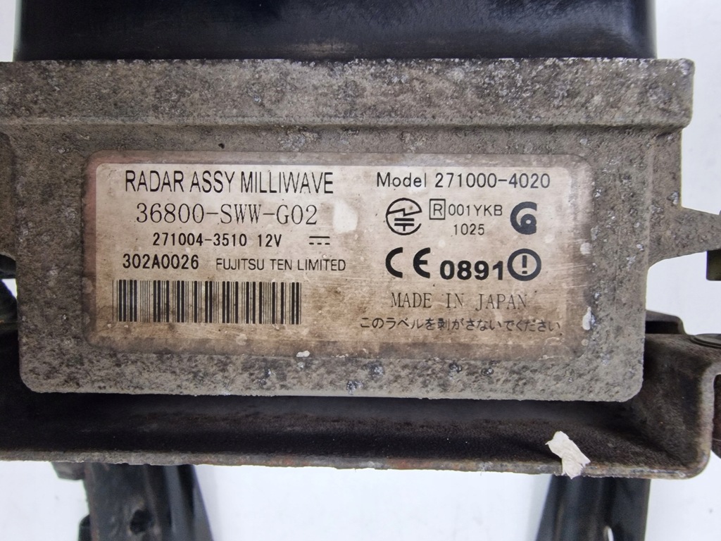 фото №3, Honda crv cr-v 3 iii радар круиз-контроль 36800-sww-g02