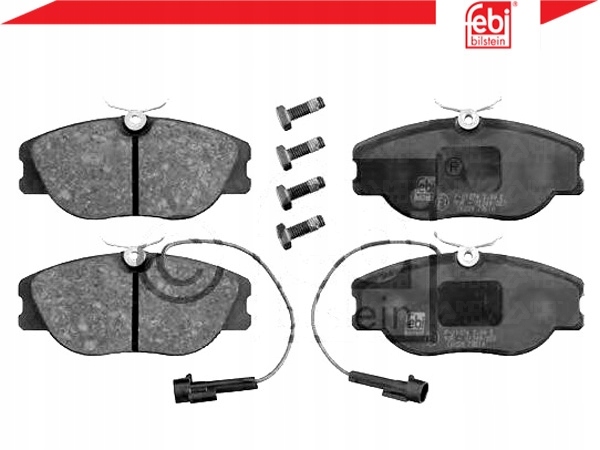 фото №2, Гальмівні колодки гальмівні lancia thema 2000 i.e. 16v 834aa