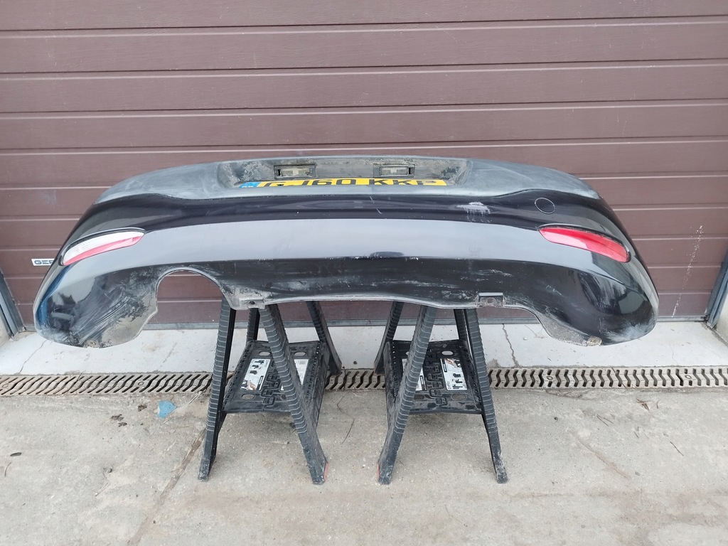 фото №10, Бампер задня задній fiat punto evo 3d 3 двері lata 2009-2012 kompletny 750/a