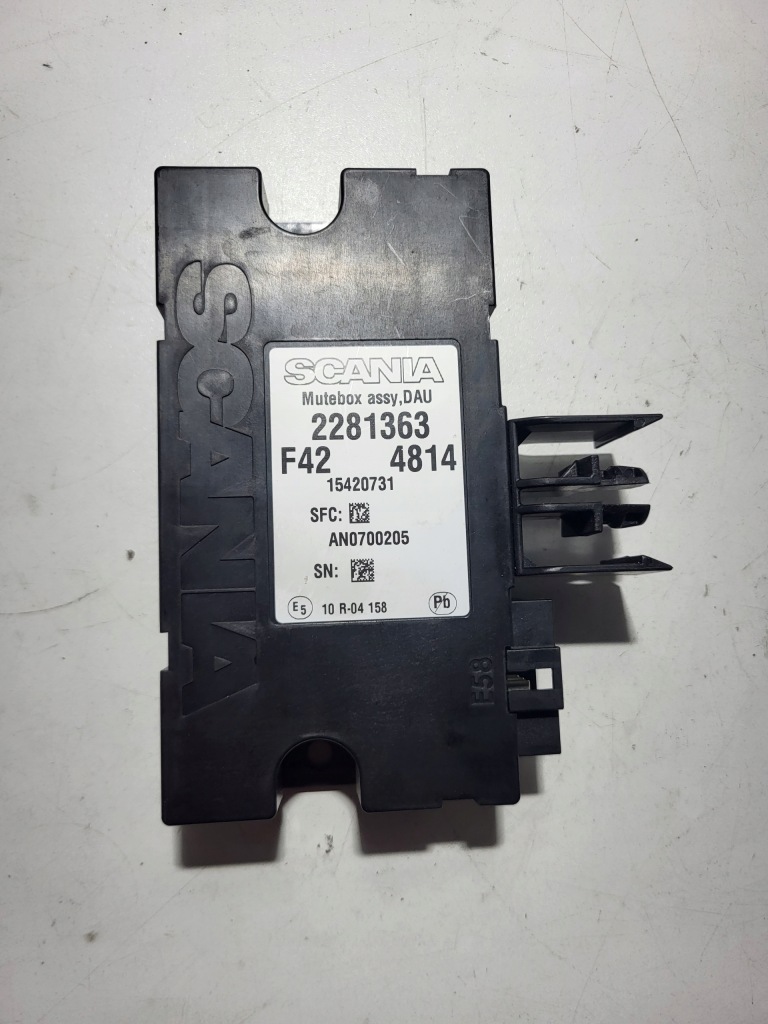 фото №1, Модуль блок управления dau mutebox scania r euro 6 2281363