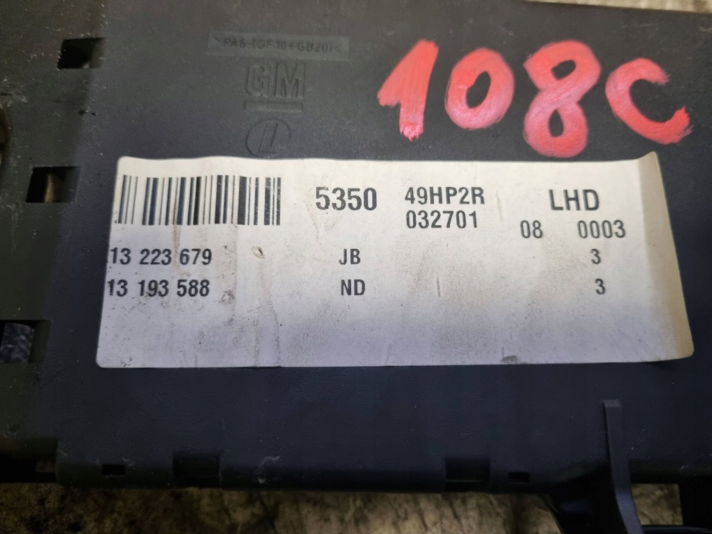 Купити Модуль комфорту opel vectra c signum europa 13223679