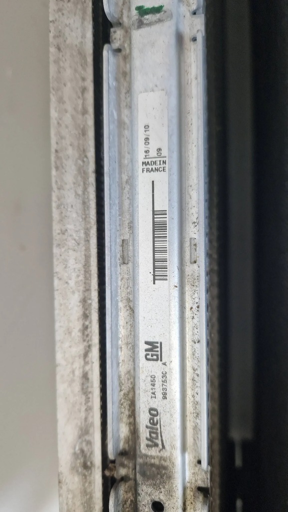 фото №8, Радиатор комплект радиатор pas передний saab 9-3 93 1.9 ttid mt 12775541