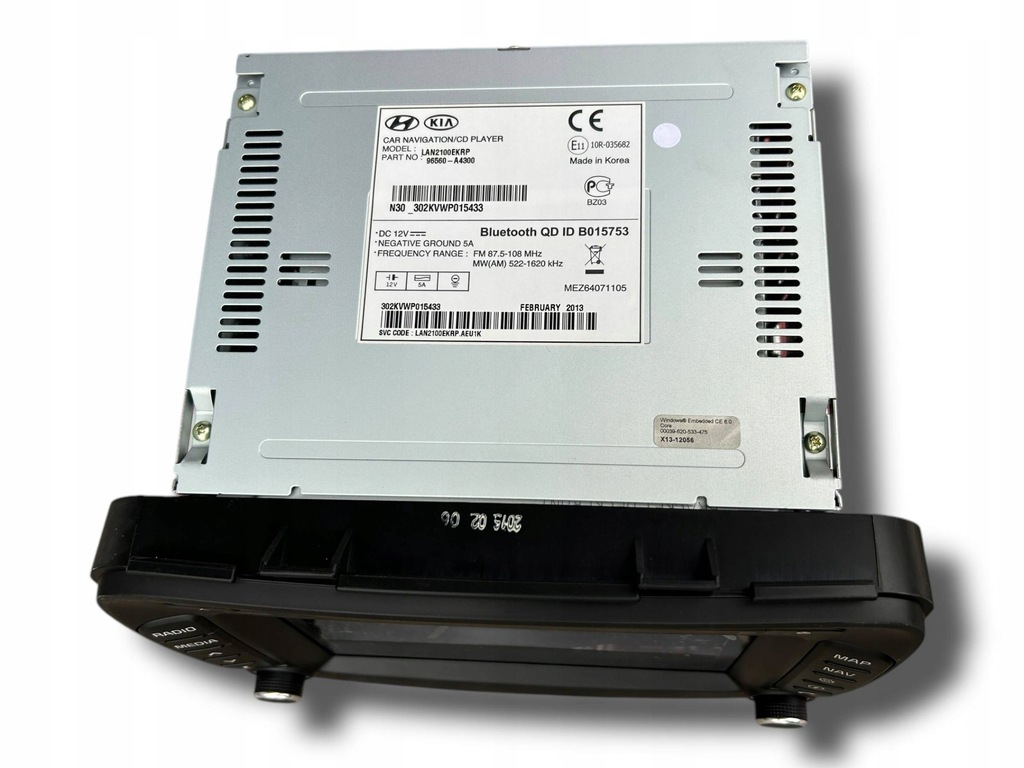 фото №4, Kia carens радіо nowe оригінальні 96560-a4300 m