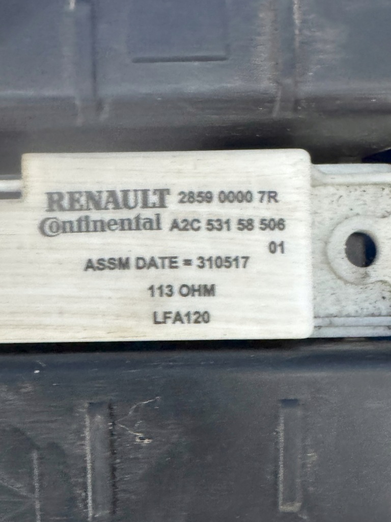 фото №7, Направляющая бампера заднего renault captur i 850425825r 285900007r