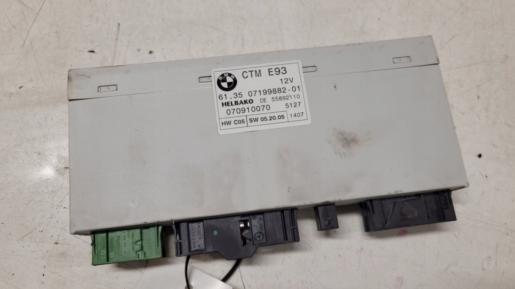 фото №1, Модуль люк bmw 3 e90 e91 070910070