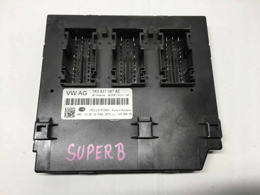 фото №1, Модуль комфорта 1k0937087ae skoda superb ii
