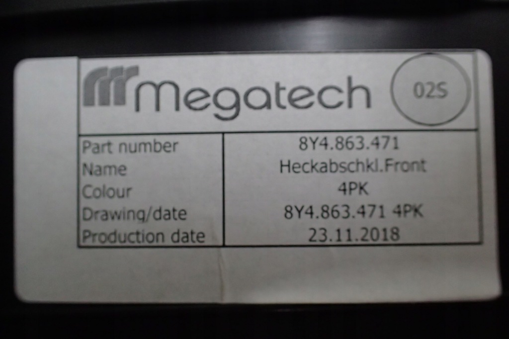 фото №5, Audi a3 8y защита порог багажника 8y4863471