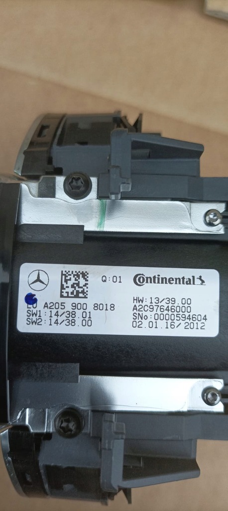 фото №7, Панель контролер керування idrive перемикачі mercedes w205 c klasa