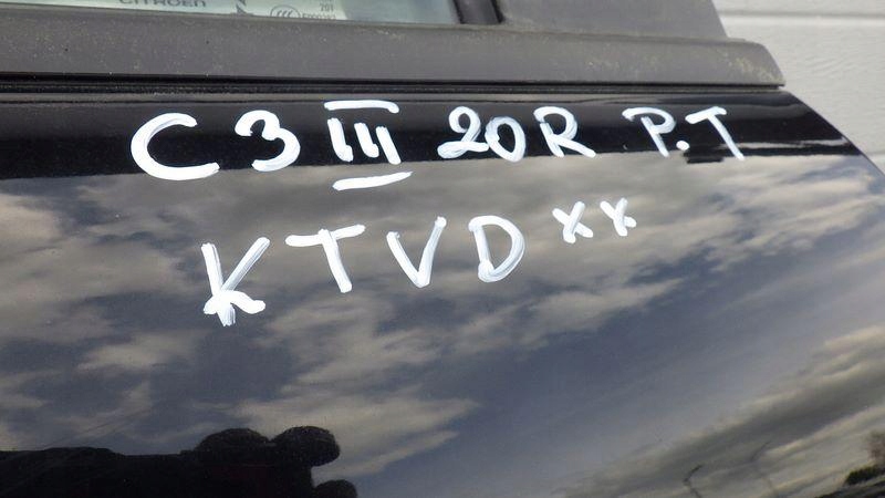 фото №9, Двері правий задня ktvd citroen c3 iii двері правий задня c3 iii