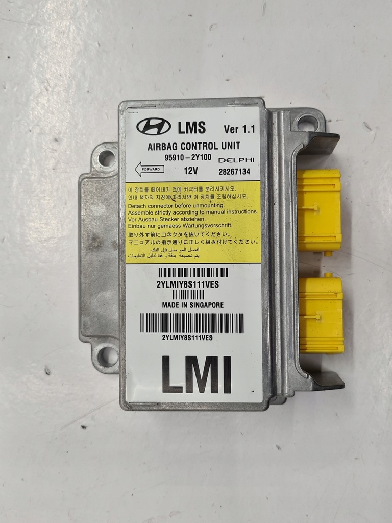 фото №1, Hyundai ix35 модуль датчик подушка безопасности 95910-2y100