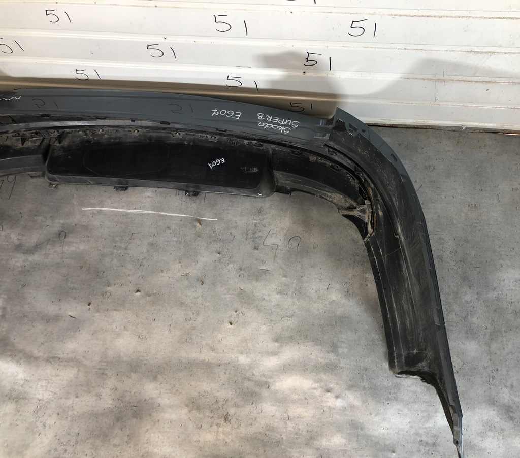 фото №12, Skoda superb 2015- бампер задний задняя 3v5807421/3v5807521