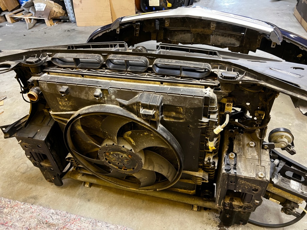 фото №14, Перед капот бампер крила лампи радіатор mercedes gls x166 3.0 b v6 usa