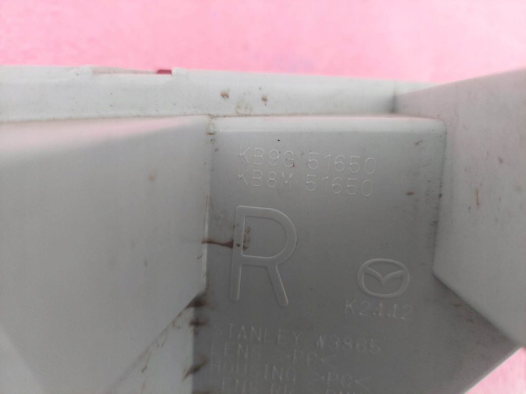 фото №7, Mazda cx5 ii 17- відбивач w бампер правий задня задній