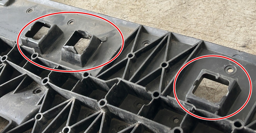 Накладка бампера перед opel combo e 9825323580 Київ