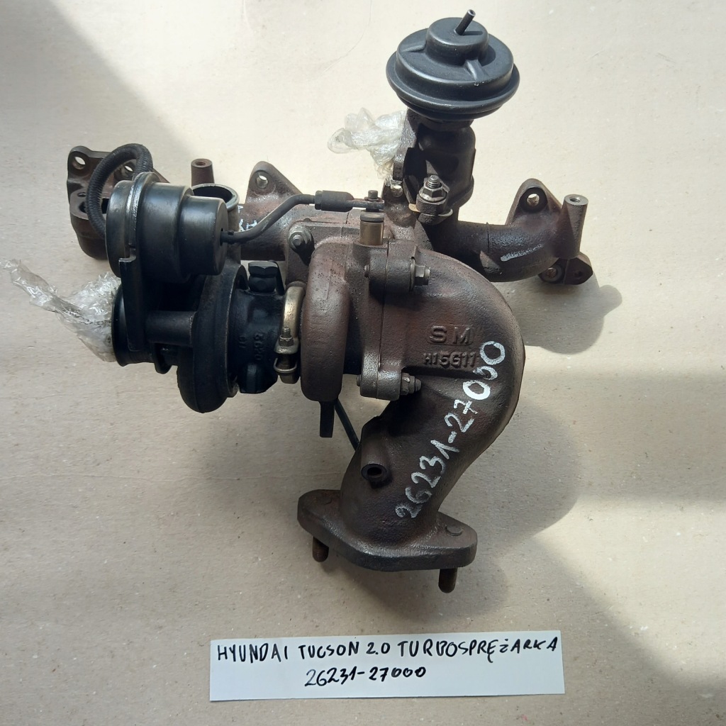 фото №1, Hyundai tucson 2.0 турбонагнітач 26231-27000
