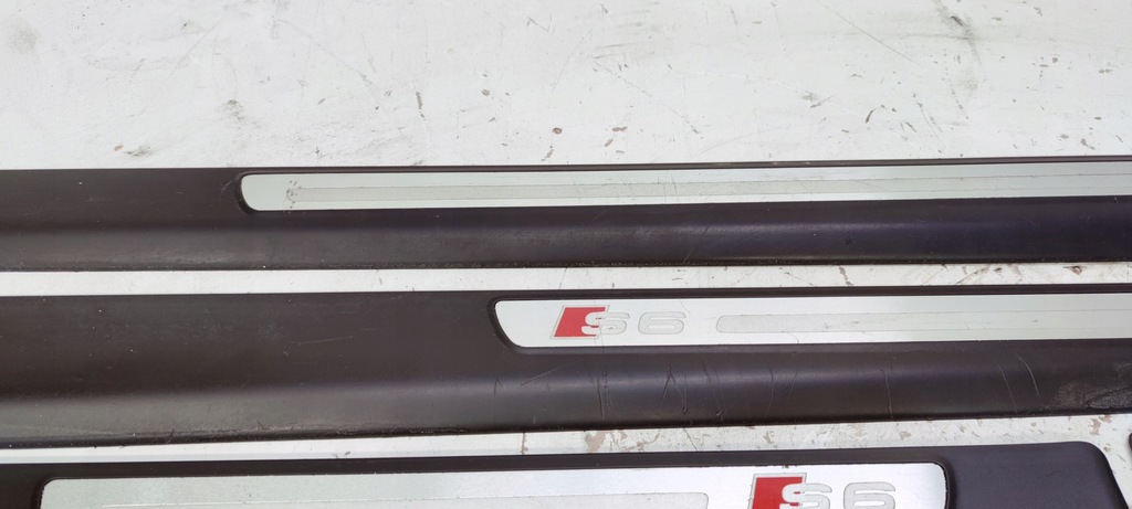 фото №9, Молдинг накладки порогові комплект audi a6 s6 c6