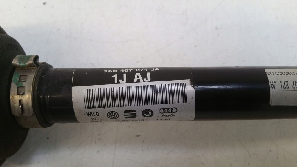 фото №4, Приводной вал левая 1k0407271ja vw golf vi
