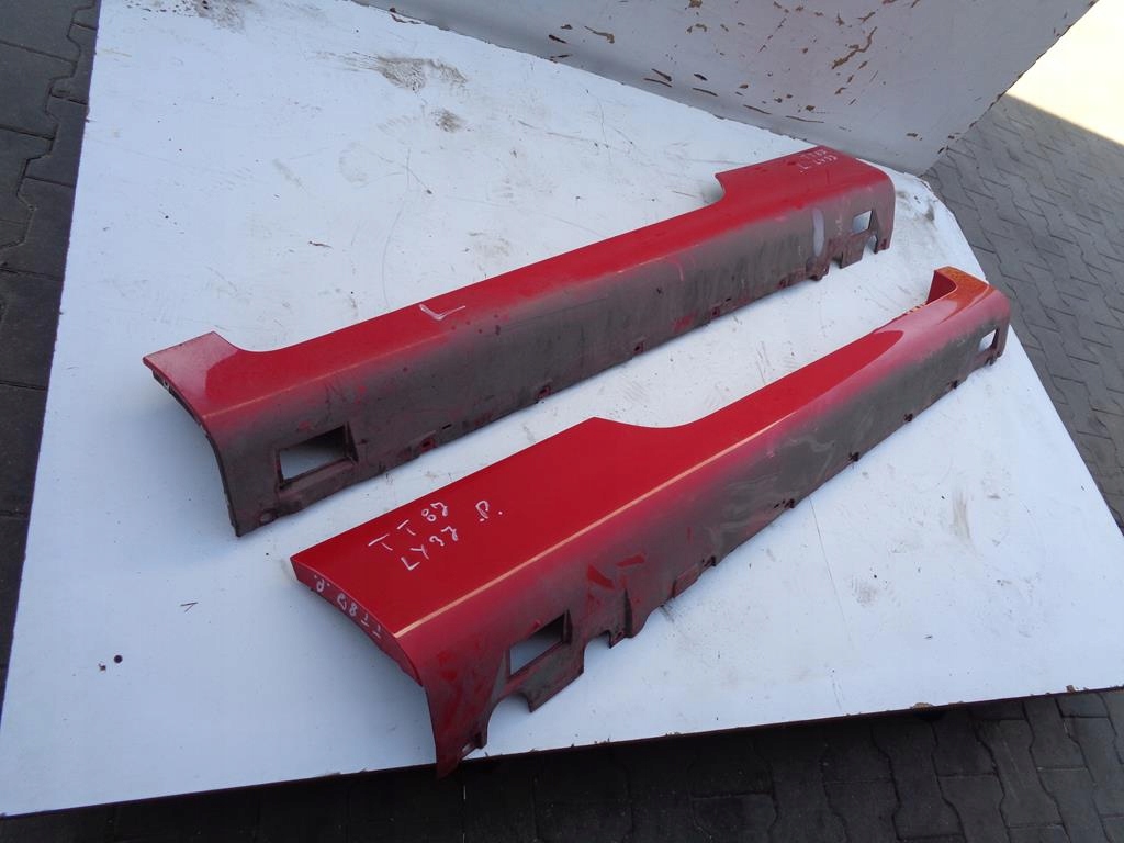 фото №1, Молдинг порог левая audi tt 8j ly3j