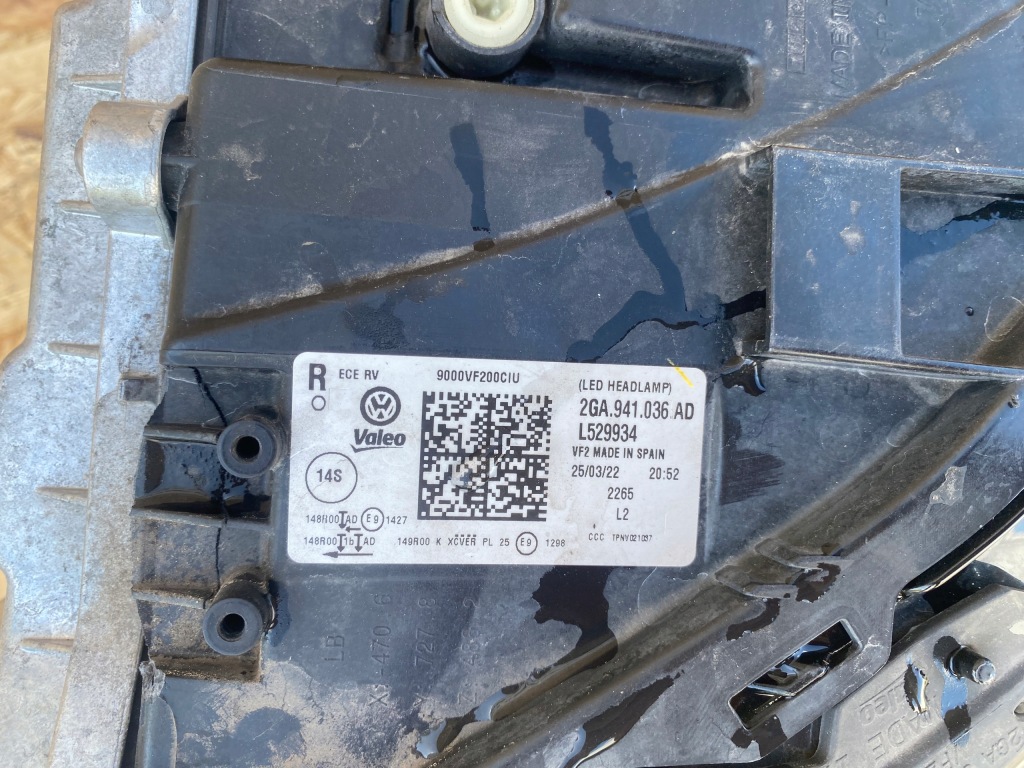 фото №4, Vw t-roc 2ga lift лампа перед права iq light n