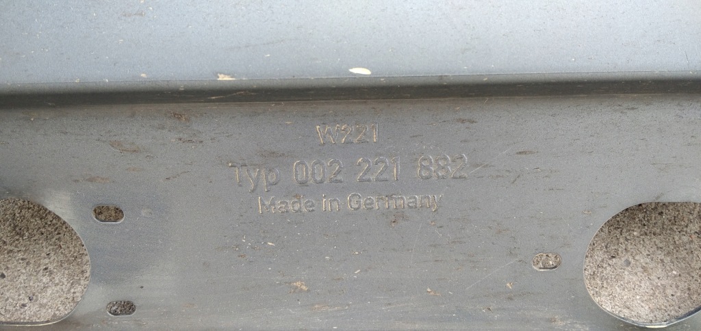 Накладка накладка поріг лівий mercedes w221 long amg Зі Шроту