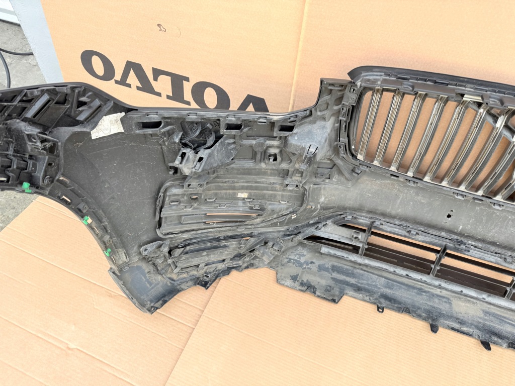 фото №11, Volvo xc90 2 ii бампер передний перед lift inscription bright