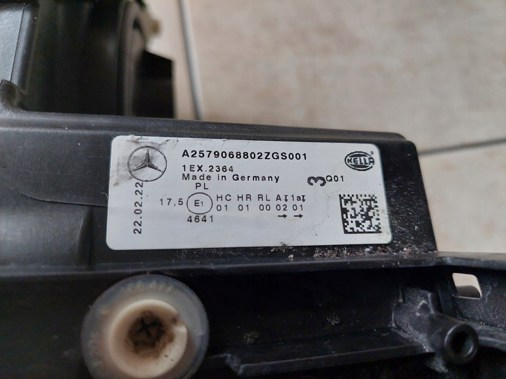 Ліва фара - full led - mercedes cls w257 Оригінал