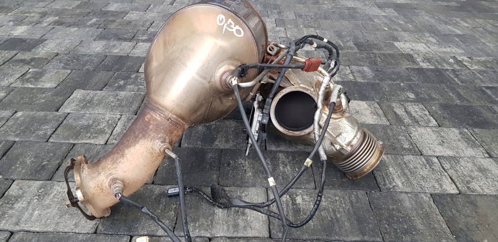 фото №4, Dpf катализатор audi 4.0 tdi sq7 4m0131703ab 4m0137656