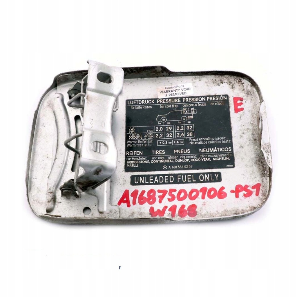 Mercedes w168 кришка заливної пального срібляста Ціна