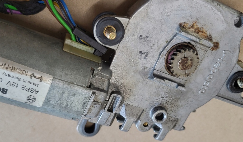 Моторчик люк mercedes s w220 оригінальний номер Зі Шроту